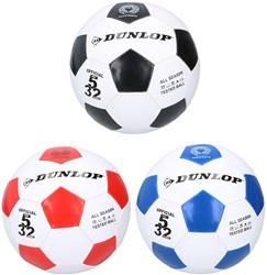 Football classic color size 5 synthetic leather white sports ball
