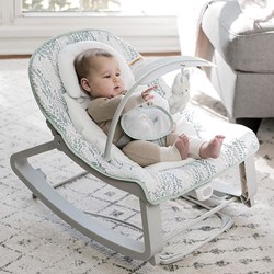 Ingenuity baby bouncer - Bounce & Rock Seat - Spruce - rocking and bouncing
