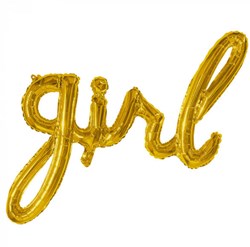 Foil Balloon Girl 70x60 cm 53242