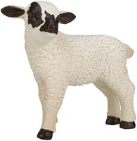 Mojo Farm toy Black Head Sheep Lamb standing - 387059-2