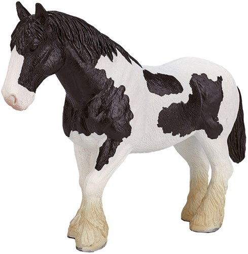 Mojo Horses toy Clydesdale Horse Black White - 387085