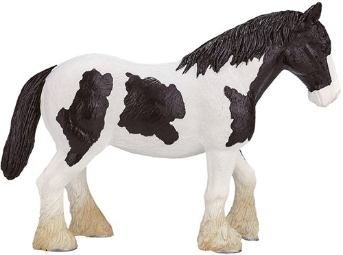 Mojo Horses toy Clydesdale Horse Black White - 387085-3