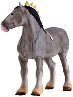 Mojo Horse World Stippen Grijze Paard - 381068-3