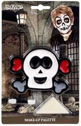Set make-up palette skull 45093