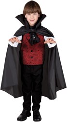 Twisk - Vampire children's cape black 75cm - Halloween costume cape