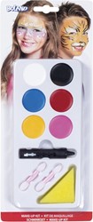 Water-based face paint boy/girl set 45019