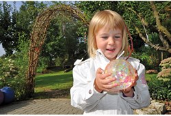 Eduplay water ball toy with threads - colorful sensory ball