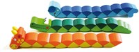 Eduplay wooden animal puzzle snake - colorful toy for children