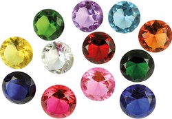 Eduplay diamond toy set - 12 pieces of 60 mm - educational toy