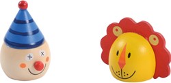 Eduplay pencil sharpener wood - colorful sharpener for kids