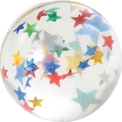 Eduplay star bouncy ball set - 25 colorful bouncing toys