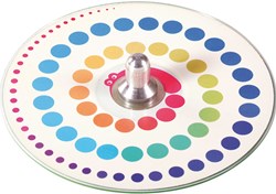 Eduplay spinning top toy Dots Spinning Top Large multicolor cardboard