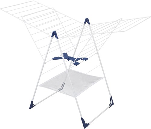 Leifheit drying rack Classic 250 Flex - extra tall clothes airer 25 meters-3