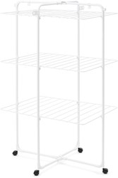 Brabantia drying tower HangOn 23 meters white - foldable clothes rack with wheels