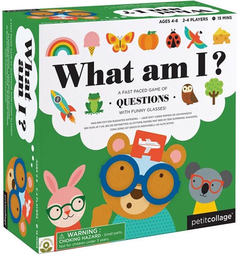 Petit Collage board game - Guessing Game What Am I? Kids cardboard-3
