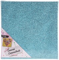 Canvas Glitter 15x15cm, Set van 12-2