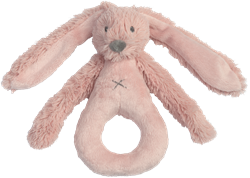 Happy Horse rattle bunny Richie old pink baby gift