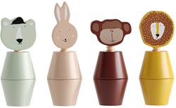 Trixie wooden screw animals - educational FSC wood toy - promotes motor skills