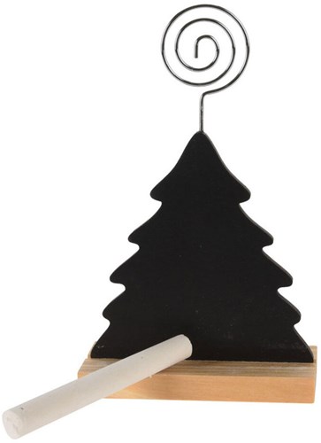 Naamkaarthouder Krijtbord Kerst, 13cm-2