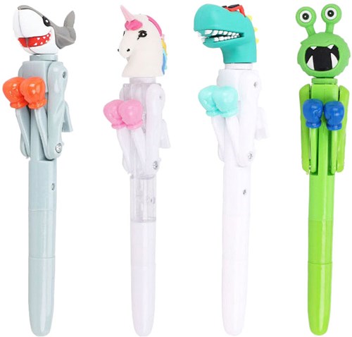 Balpen Dier met Bokshandschoenen