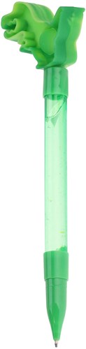 Pop It glitter toy pen with figure multicolor-2