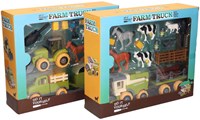 Boerderij Farm playset tractor educational cardboard toy for kids