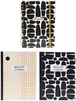 Bulletjournal creative diary multicolor 25x17cm cardboard