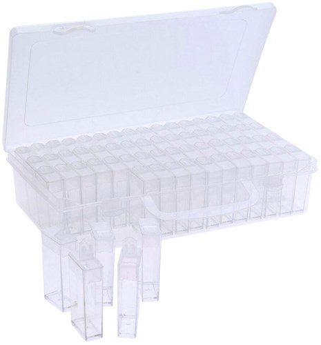 Storage box diamond painting multicolor plastic toy-2