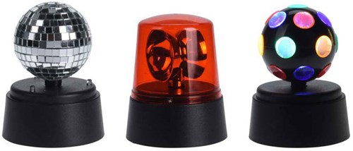 Disco Lampenset, 3dlg.-2