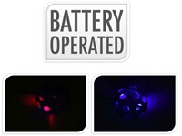 Enkelspringbal met Licht, 70cm-3