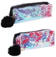 Etui met Pailletten en Pompom-2