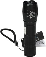 Black flashlight toy - 13cm flashlight for kids