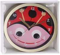 Kinder Wandklok Kikker, 20cm