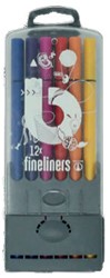 Bruynzeel Bruynzeel 12 fineliners in case 60241012
