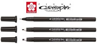 Sakura Sakura calligraphy set of 3 pens in case