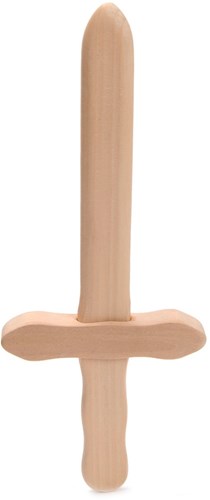 Playwood wooden dagger knight toy sword for kids