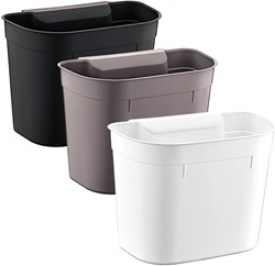 Michelino wall waste bin 7 liters - practical wall-mounted trash can