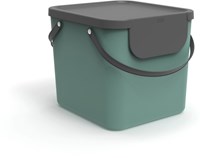 Rotho waste separator kitchen 40L green - BPA free - durable plastic