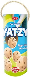 XL Yatzy wooden dice game garden game extra large