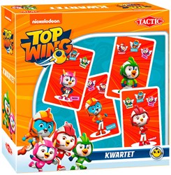 Quartet Top Wing card game for kids - educational children's game