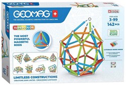 Geomag magnetic construction toy Super Color Recycled 142 pieces