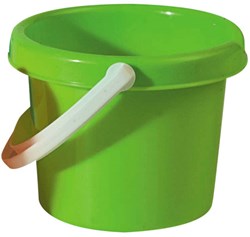 Androni Giocattoli bucket toy orange plastic beach sand