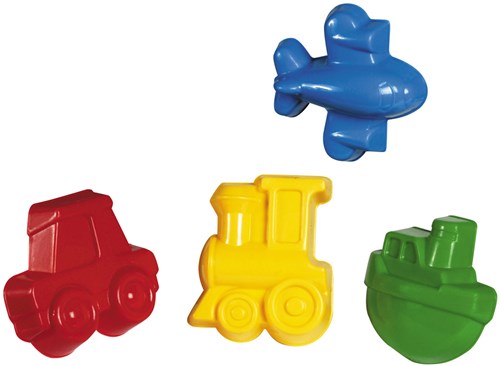 Androni Giocattoli sand moulds vehicles set colourful toy beach-2