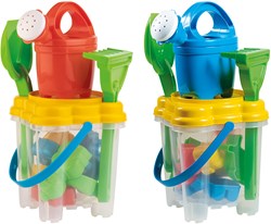 Androni Giocattoli bucket set beach toy colorful plastic