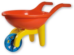 Androni Giocattoli wheelbarrow toy plastic 51cm bright colours