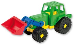 Androni Giocattoli tractor toy with front loader plastic outdoor