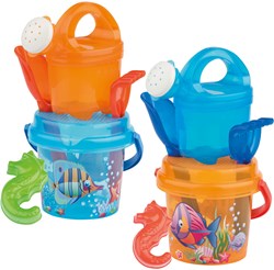 Androni Giocattoli beach Bucket Set Underwater World sandcastle toy kids