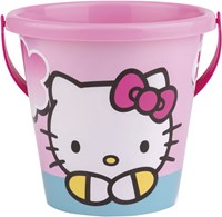 Androni Giocattoli beach bucket Hello Kitty pink plastic toy