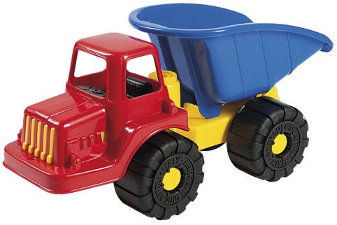 Androni Giocattoli dump truck sandbox plastic multi color 27cm toy car