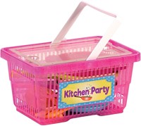 Androni Giocattoli play food shopping basket toy set plastic